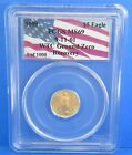 1999 WTC 5 American Gold Eagle Ground Zero 911 PCGS MS 69 1 10 Oz 1 of 1000