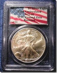 1 of 531 $1 silver eagle
