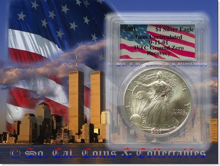 2001 WTC $1 Gem Unc