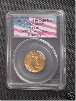 wtc coin news  $10 Gold Eagle WTC